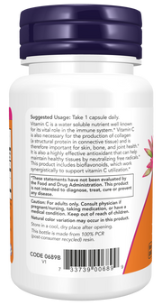 Now Foods Vitamin C-1000 Veg Capsules