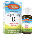 Carlson Super Daily D3 Liquid 1000 IU Drops - 10.3ml