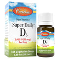 Gouttes liquides Carlson Super Daily D3 2000 UI - 10,3ml