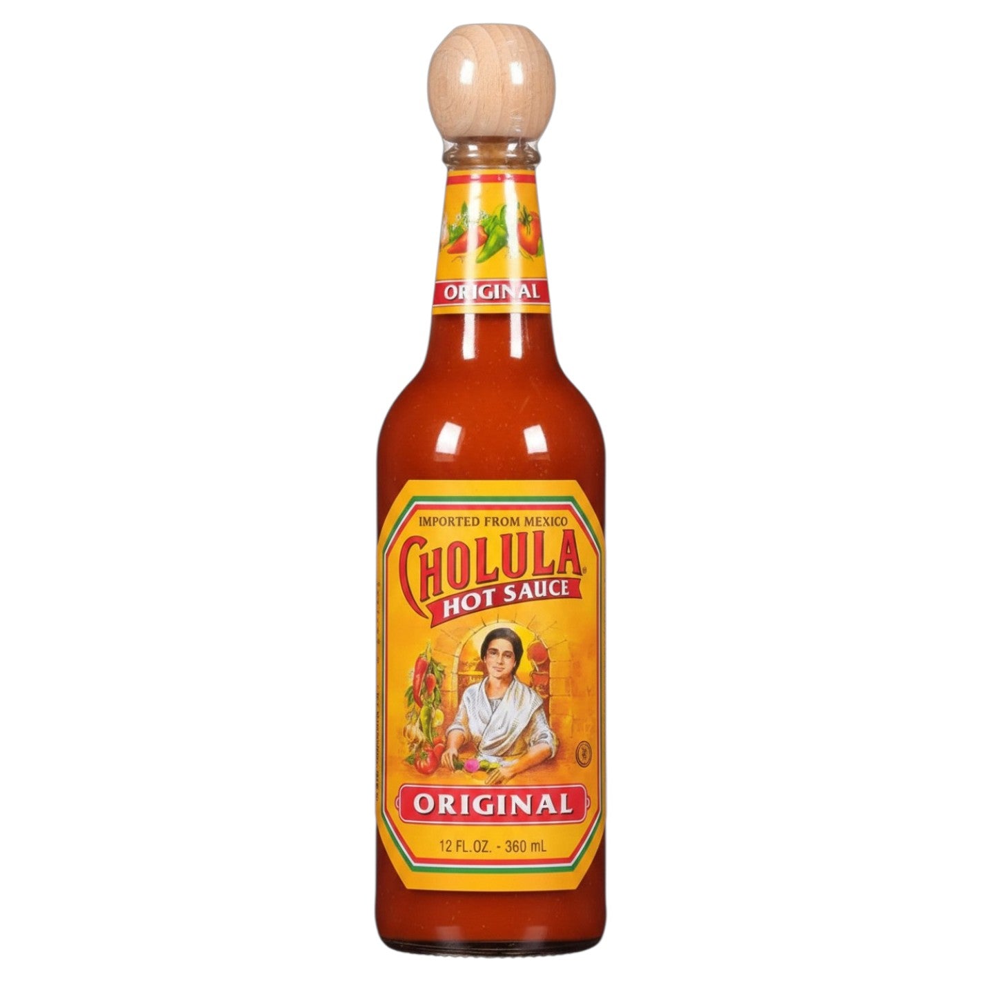 Cholula Original Hot Sauce glass bottle 360ml