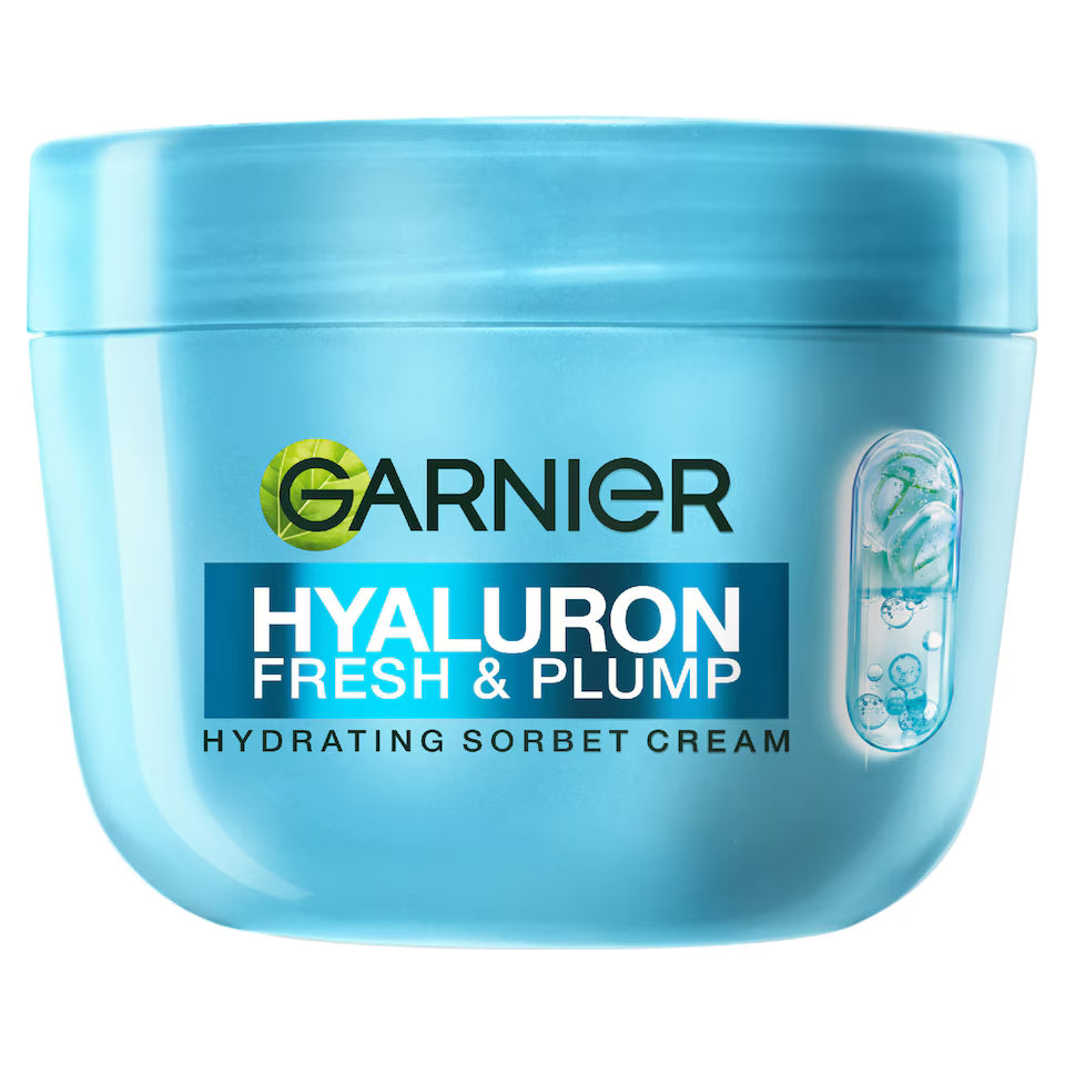 Garnier Hyaluron Fresh & Plump Hydrating Sorbet Cream 85ml jar