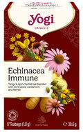 Yogi Tea Tisane immunitaire à l'échinacée biologique 17 sachets 30,6g