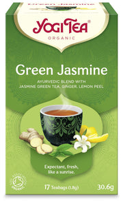 Yogi Tea Organic Green Jasmine Tea box 17 teabags 30.6g
