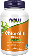 NOW Supplements Tablettes de chlorella 1000 mg