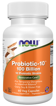 Now Foods Probiotic-10™ 100 Billion Veg Capsules
