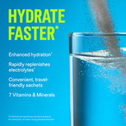 Liquid I.V. Hydration Multiplier Lemon Lime Electrolyte Powder, stick packaging, Lemon Lime flavour, 30 x 16g sticks, drink mix