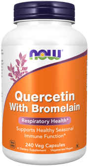 Now Foods Quercetin with Bromelain Veg Capsules
