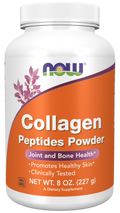 NOW Collagen Peptides Powder - Hydrolyzed Collagen Protein - 227g