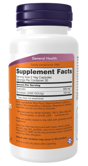 Now Foods Quercetin with Bromelain Veg Capsules