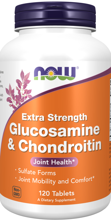 Now Glucosamine & Chondroitin Extra Strength Tablets