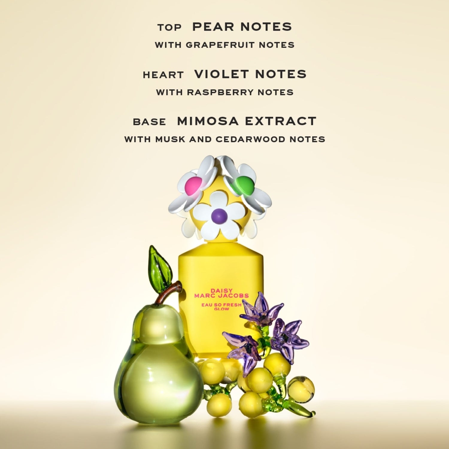 Marc Jacobs Daisy Eau So Fresh Glow fragrance notes and information 75ml
