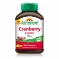 Jamieson Cranberry Complex with D-Mannose - 500mg - 180 Vegan Capsules