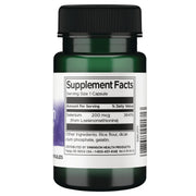 Back: Supplement facts label for L-Selenomethionine selenium showing purity.