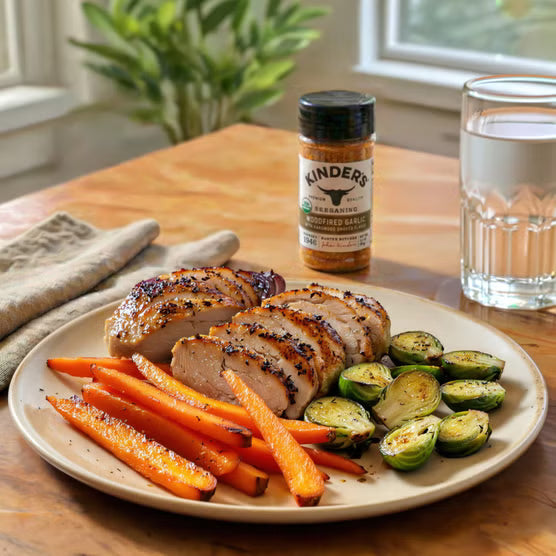 Kinder's The Flavor Rack Signature Seasoning Set 12 bottles for grilling cooking and seasoning