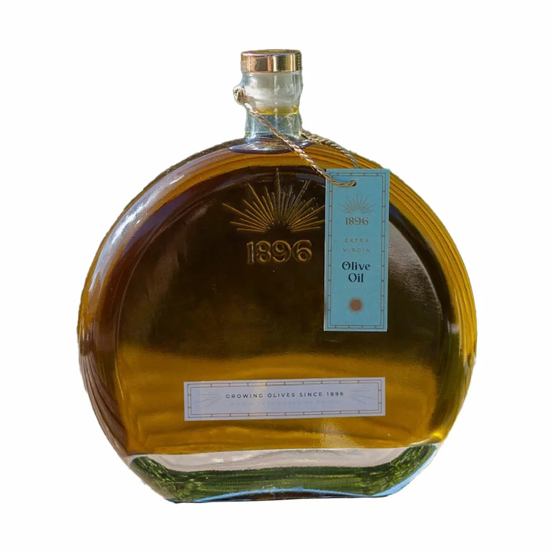 1896 Extra Virgin Olive Oil, olive oil bottle packaging, natural olive flavour, 1L