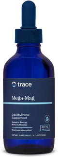 Trace Minerals Gouttes Liquides de Magnésium Méga-Mag 400mg - 118ml