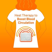 Cura-Heat 24H Non-Medicinal Heat Patch Back & Shoulder 3 x 4 Patches