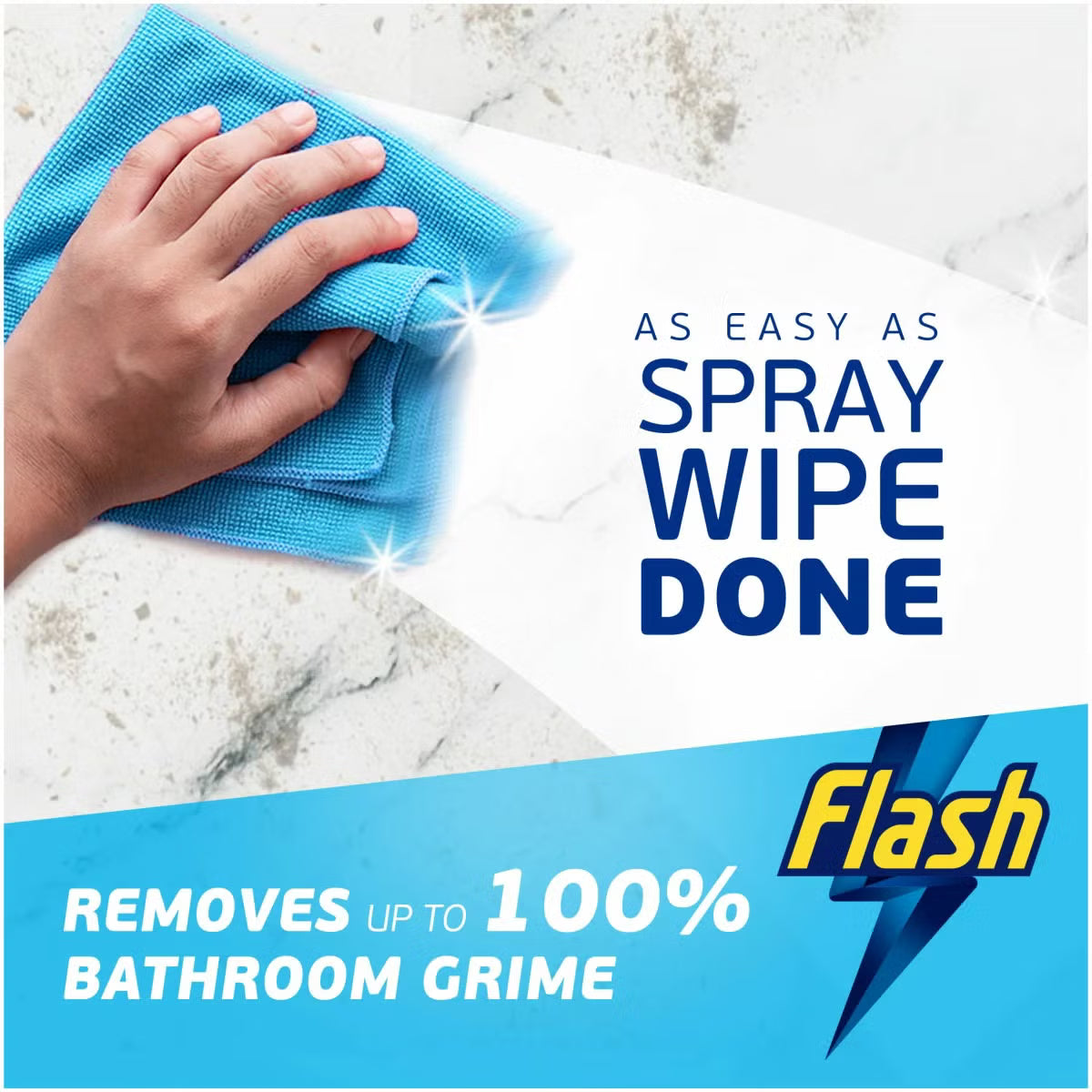 Flash Spray Wipe Hinched Multi Purpose Cleaner Wild Berries 800ml spray bottle for household surface cleaning