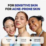 Round Lab Birch Juice Moisturizing Sunscreen SPF50+ Pack of 2 for daily facial sun protection