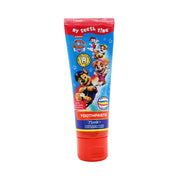 Front image: Nickelodeon Paw Patrol kids toothpaste bubblegum flavour fluoride tube 75ml