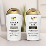 OGX Nourishing Coconut Milk Conditioner - 88.7ml & shampoo.