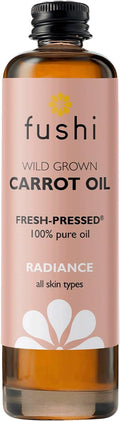 Huile de Carotte Sauvage Fushi 100 ml | Huile fraîchement pressée & 100 % pure pour un éclat radieux de la peau et des cheveux  