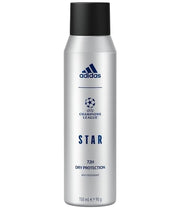 Adidas UEFA Champions League Star Anti-Perspirant aerosol spray 150ml front packaging