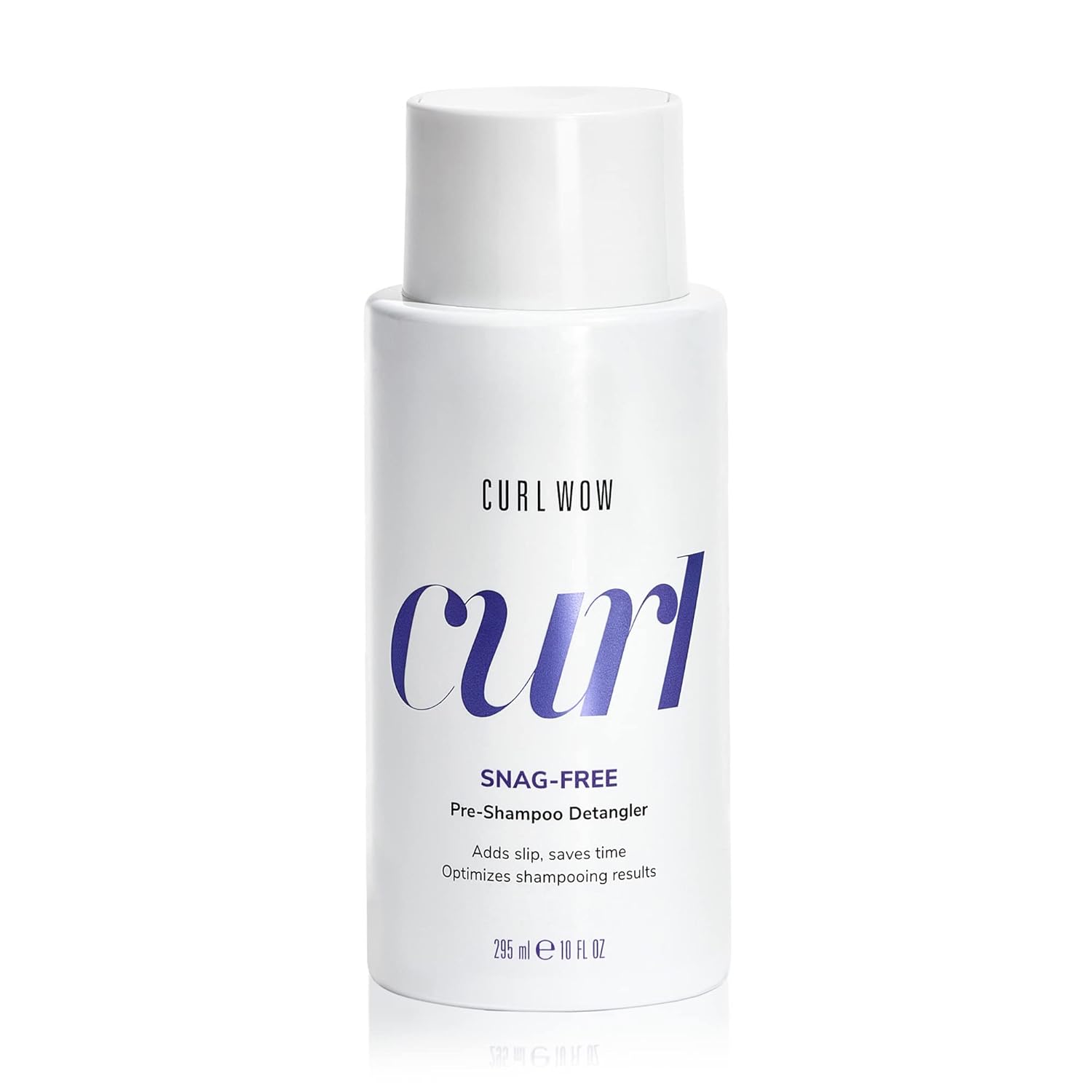 Color Wow Snag-Free Pre-Shampoo Detangler 295ml bottle for curly hair.