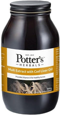 Extrait de Malt avec Huile de Foie de Morue Original Potter's Herbals – 650g