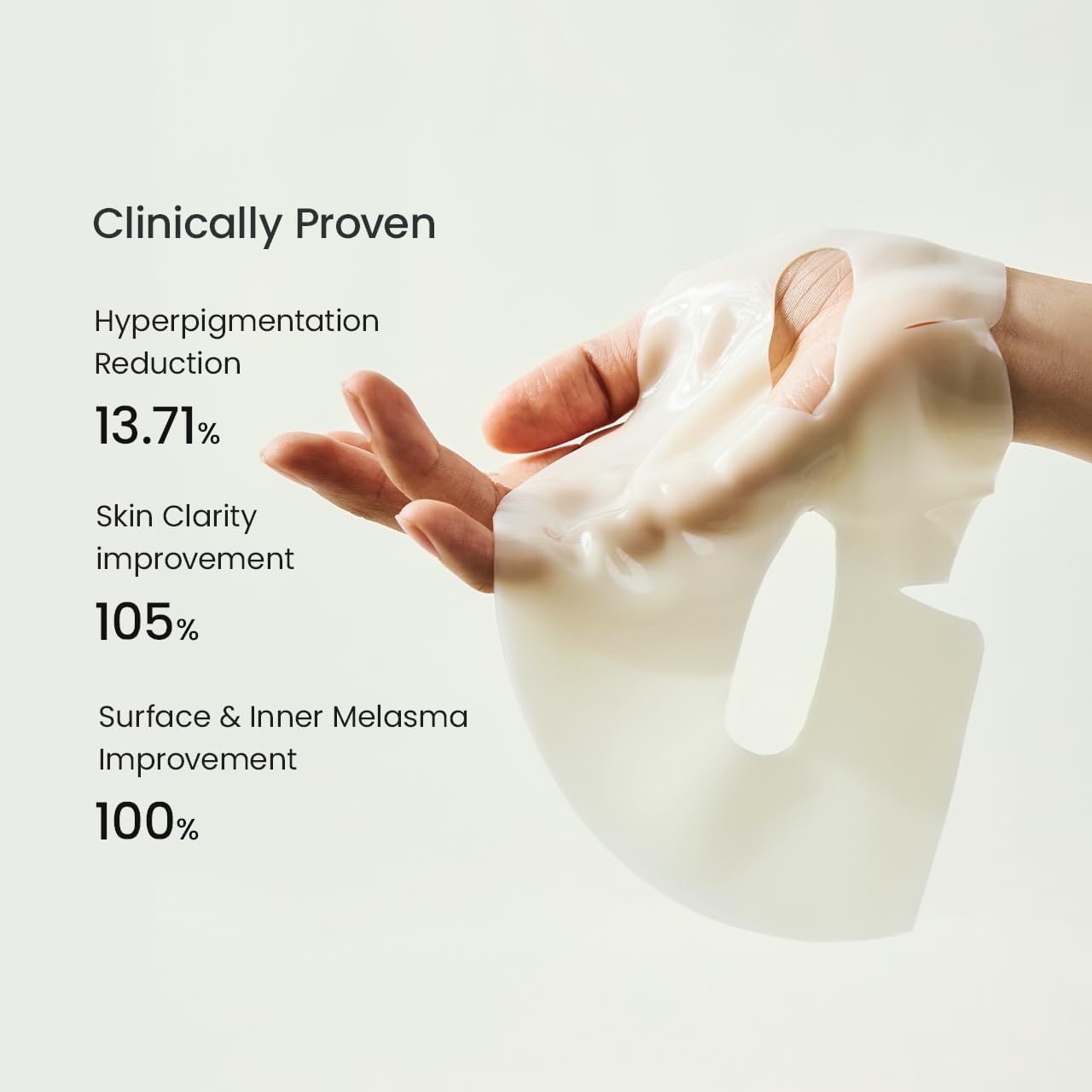 Biodance Radiant Vita Niacinamide Hydrogel Face Mask 4 Sheets ingredients panel and skincare information