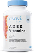 Complexe Vitamines A D E K Osavi avec bêta-carotène naturel & D3 - 120 capsules molles