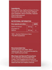 Natroceutics Saffron Bioactive – 30 Capsules