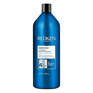 Redken Extreme Conditioner bottle, protein formula, 1000ml on white background.