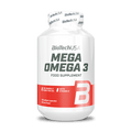 BiotechUSA Mega Omega 3 1000mg with Vitamin E - 180 Softgel Capsules