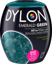 Dylon All-in-1 Washing Machine Fabric Dye Pod Emerald Green 350g packaging