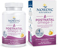 Nordic Naturals Oméga-3 postnatal avec vitamine D3 - Citron - 60 gélules