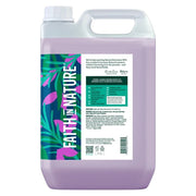 Faith In Nature Lavender & Geranium Hand Wash Refill 5L bottle packaging ingredients & barcode