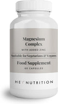 Hey Nutrition Complexe Magnésium avec Zinc & D3 - 60 capsules