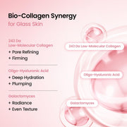 Biodance Bio Collagen Real Deep Hydrogel Face Mask 4 Sheets ingredients panel and skincare information