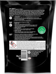 Dylon Wash & Dye Intense Black Powder Fabric Dye 350g ingredients information packaging & barcode