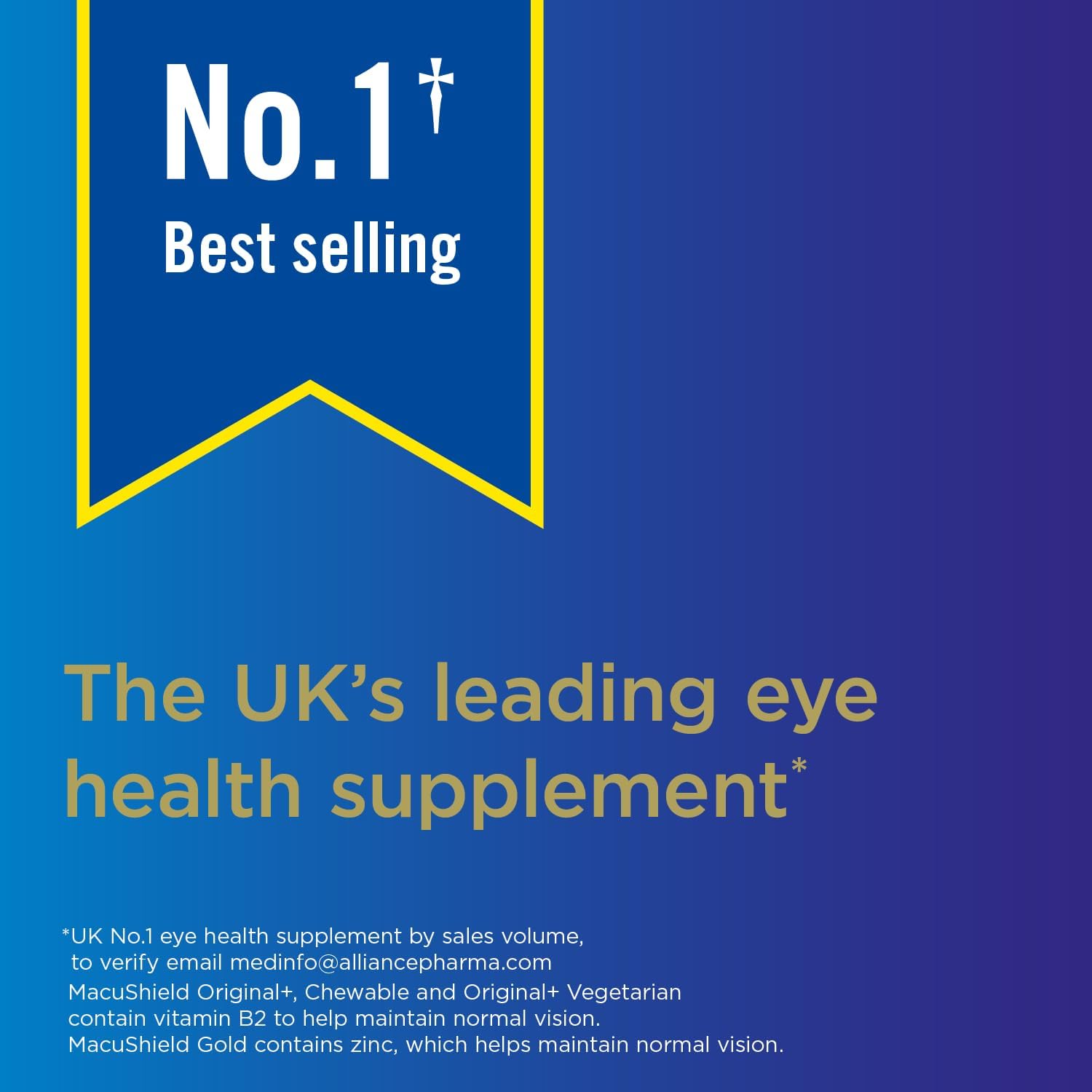 MacuShield Original+ with Lutein & Vitamin B2 Capsules