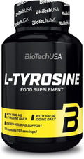 BiotechUSA L-Tyrosine 1000mg plus Iodine Supplement - 100 Capsules
