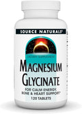 Source Naturals Glycinate de Magnésium 200mg - 120 comprimés