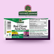 Nature’s Answer Red Clover alcohol-free liquid extract 30ml barcode