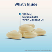 Jarrow Formulas coconut oil 1000mg softgels daily use lifestyle 120 count