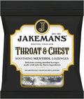 Pastilles apaisantes mentholées Jakemans pour gorge et poitrine - 73g