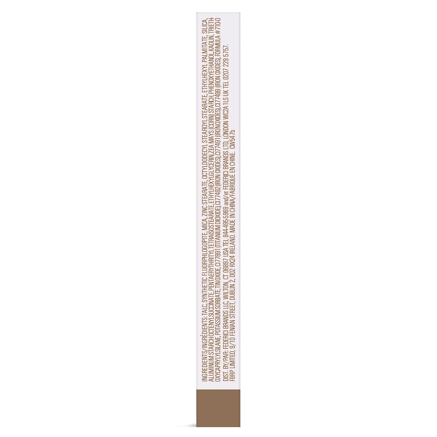Color Wow Root Cover Up Dark Blonde 2.1g ingredient information panel