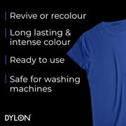Dylon All-in-1 Washing Machine Fabric Dye Pod, Ocean Blue, 350g, fabric dyeing use