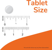 NOW Melatonin chewable lozenge size