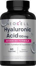 NeoCell Hyaluronic Acid Capsules - 100mg per Serving, 60 Capsules